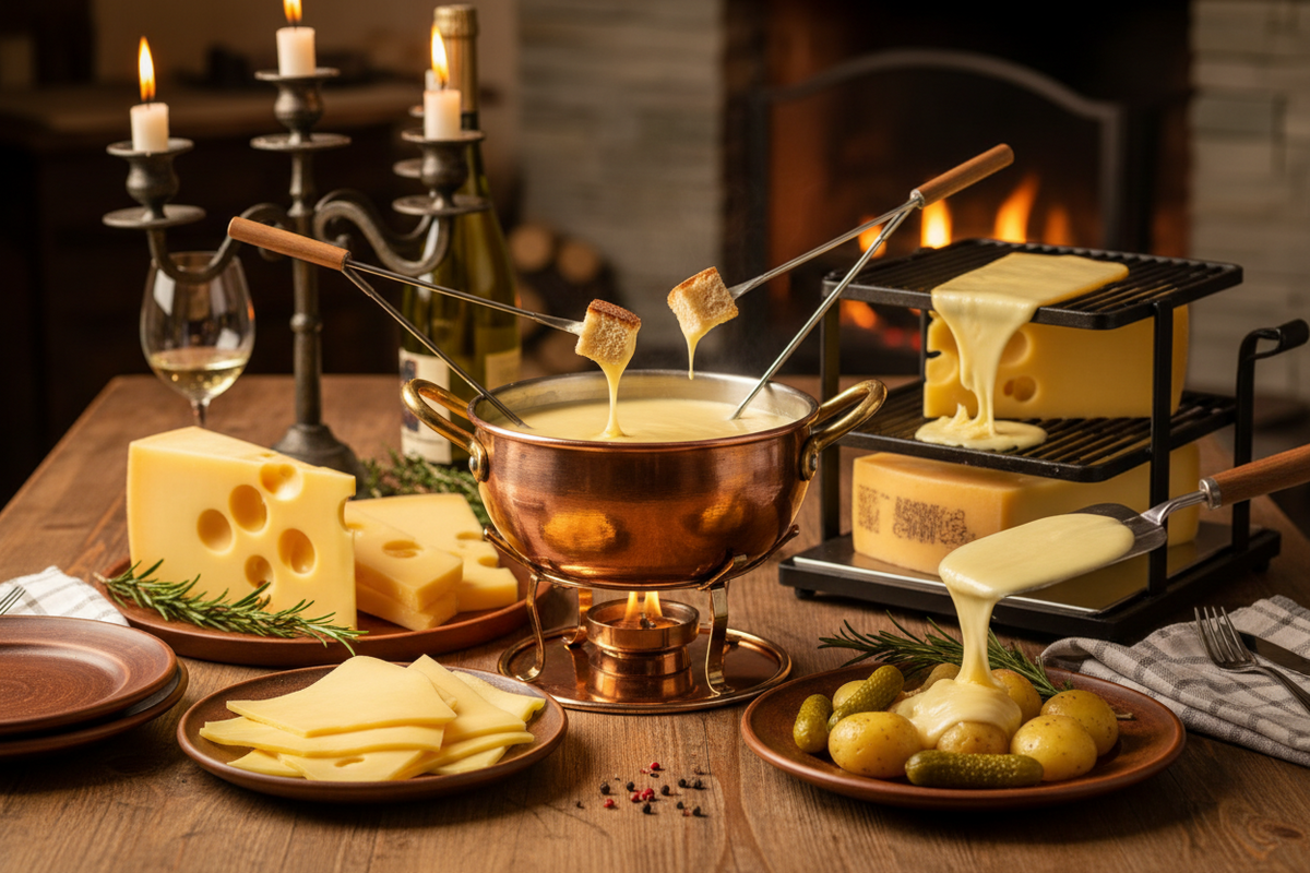 Emmenthal, Fondue & Raclette