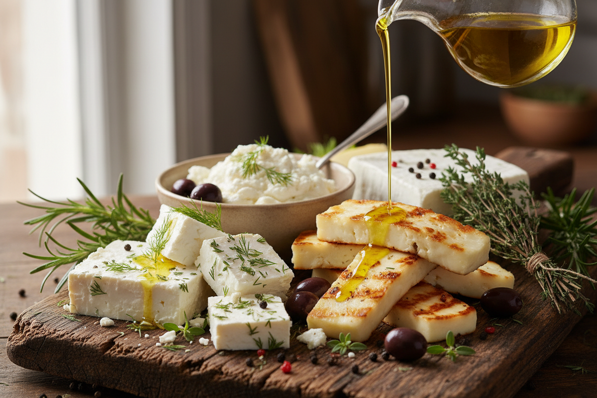 Feta, Halloumi & White Cheese