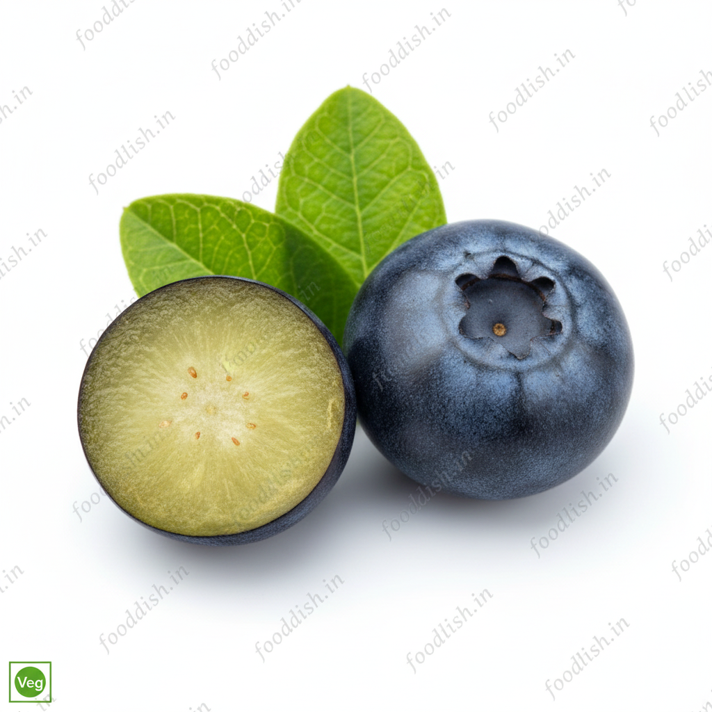 Blueberry Cut White BG