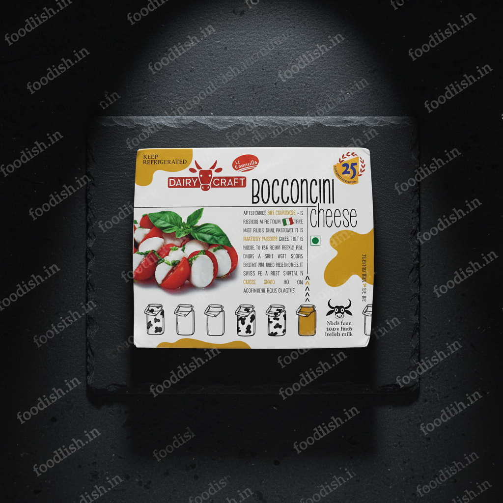 Bocconcini Box Packaging - Dark Moody