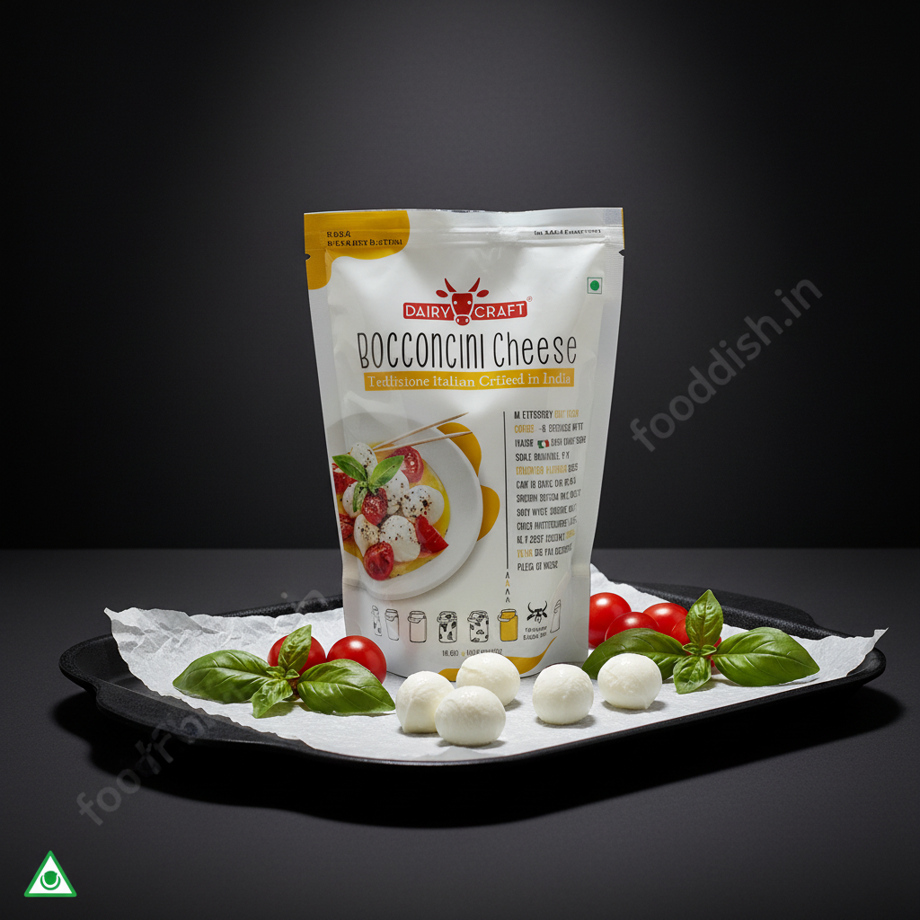 Bocconcini Packaging Display