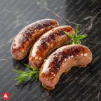 Bratwurst Grilled Flatlay