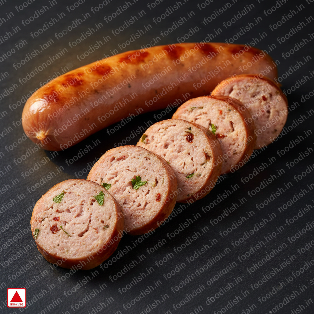 Bratwurst Sliced
