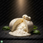 Burrata Cut Open