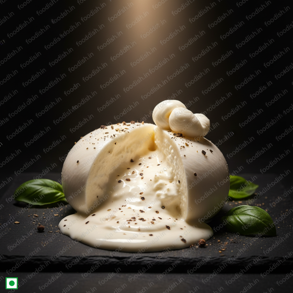 Burrata Cut Open