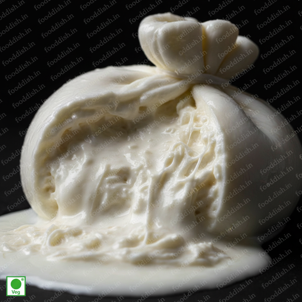 Burrata Interior Macro