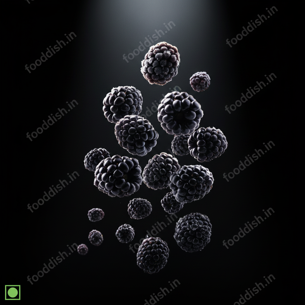 Frozen Blackberries Dark