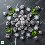 Frozen Blackberry Flatlay