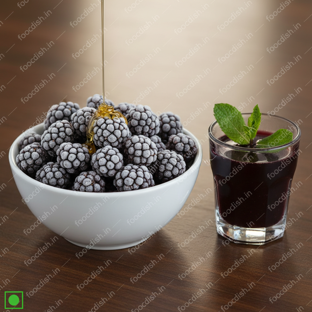Frozen Blackberry Serving