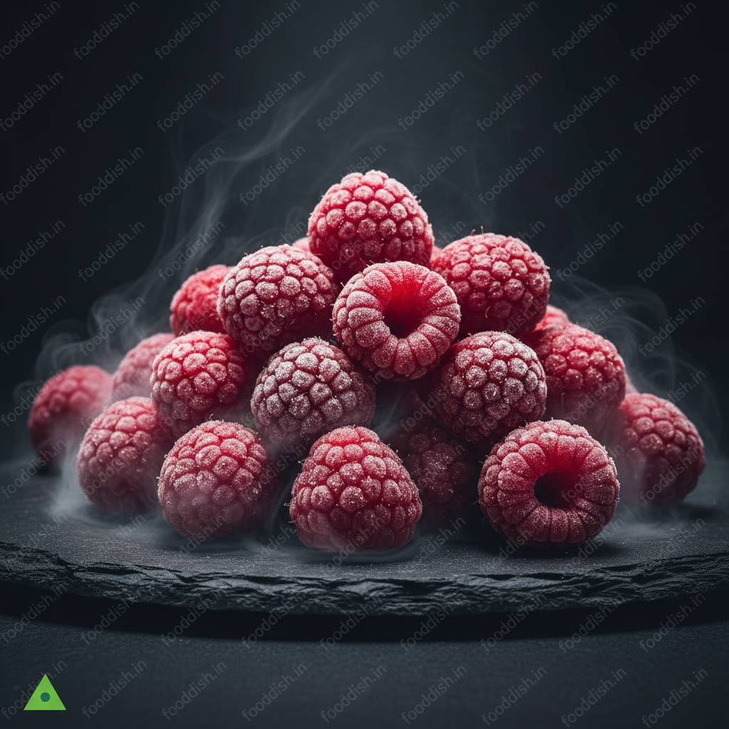Frozen Raspberries Hero
