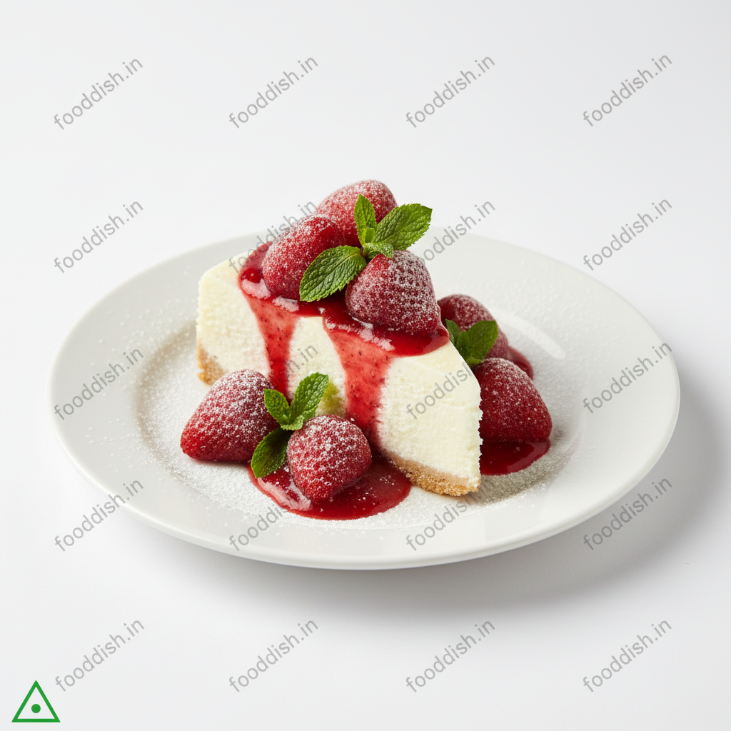 Frozen Strawberries Dessert