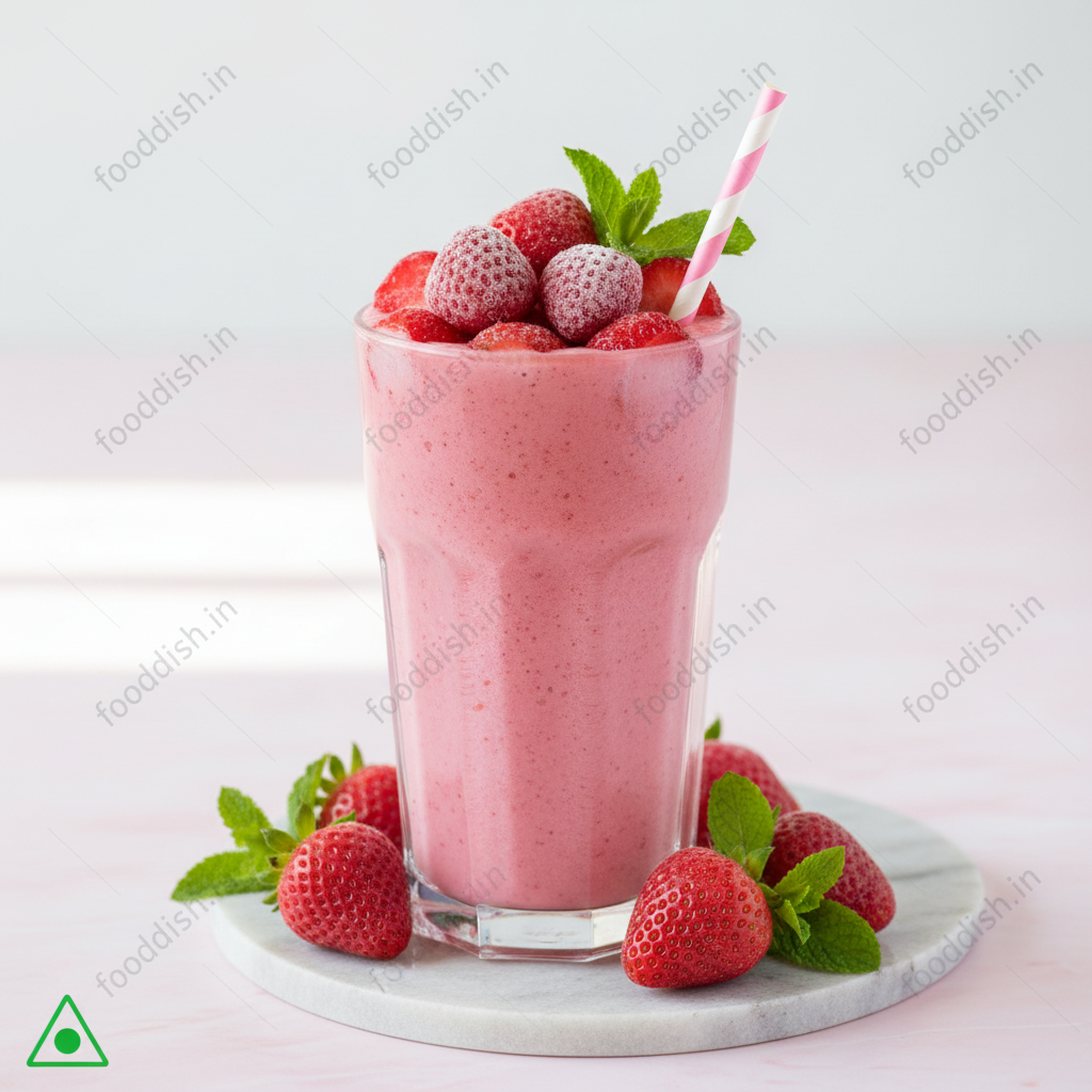 Frozen Strawberries Smoothie