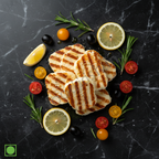 Halloumi Flatlay