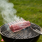 Lamb Rack BBQ Outdoor