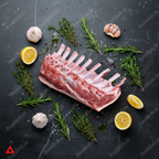 Lamb Rack Flat Lay