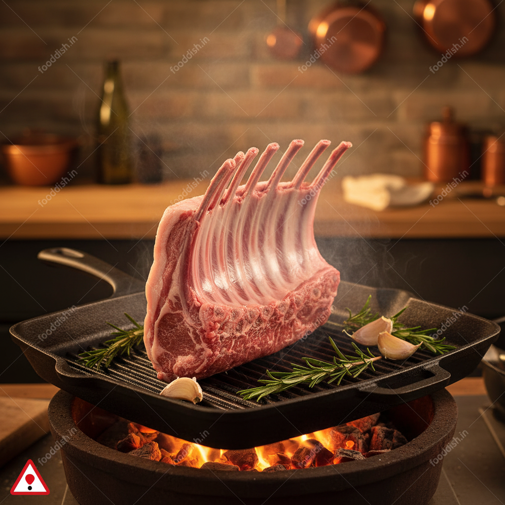 Lamb Rack Grilling Lifestyle