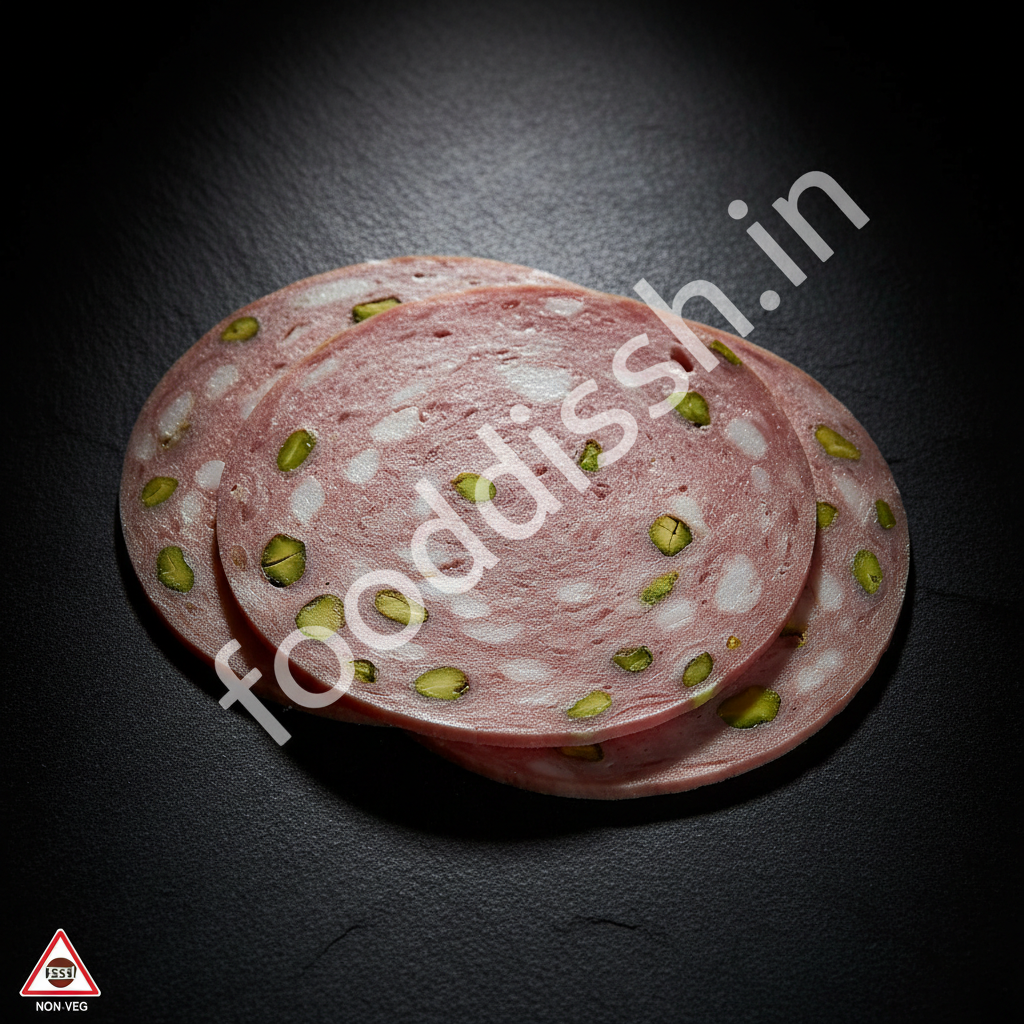 Mortadella Macro Stacked