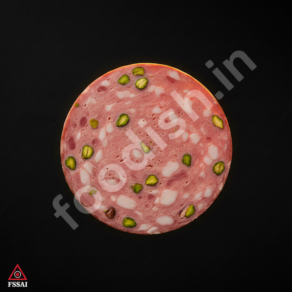 Mortadella Macro Vertical
