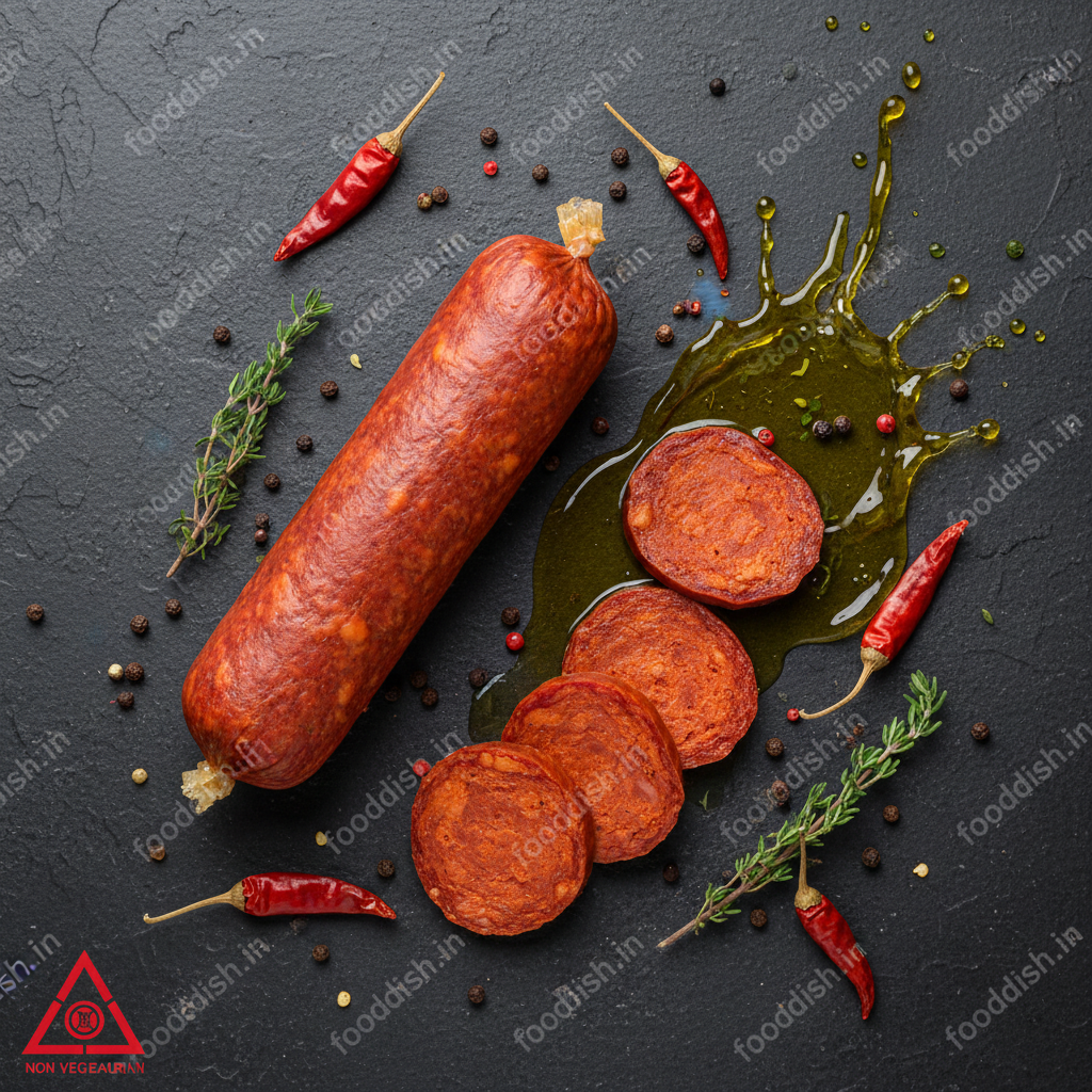 Nduja Flat-lay Chilies