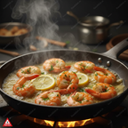Peeled Prawns - Pan Cooking