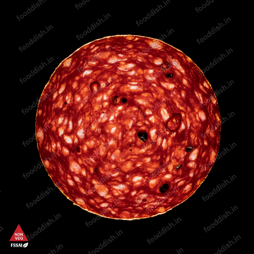 Pepperoni - Backlit Macro