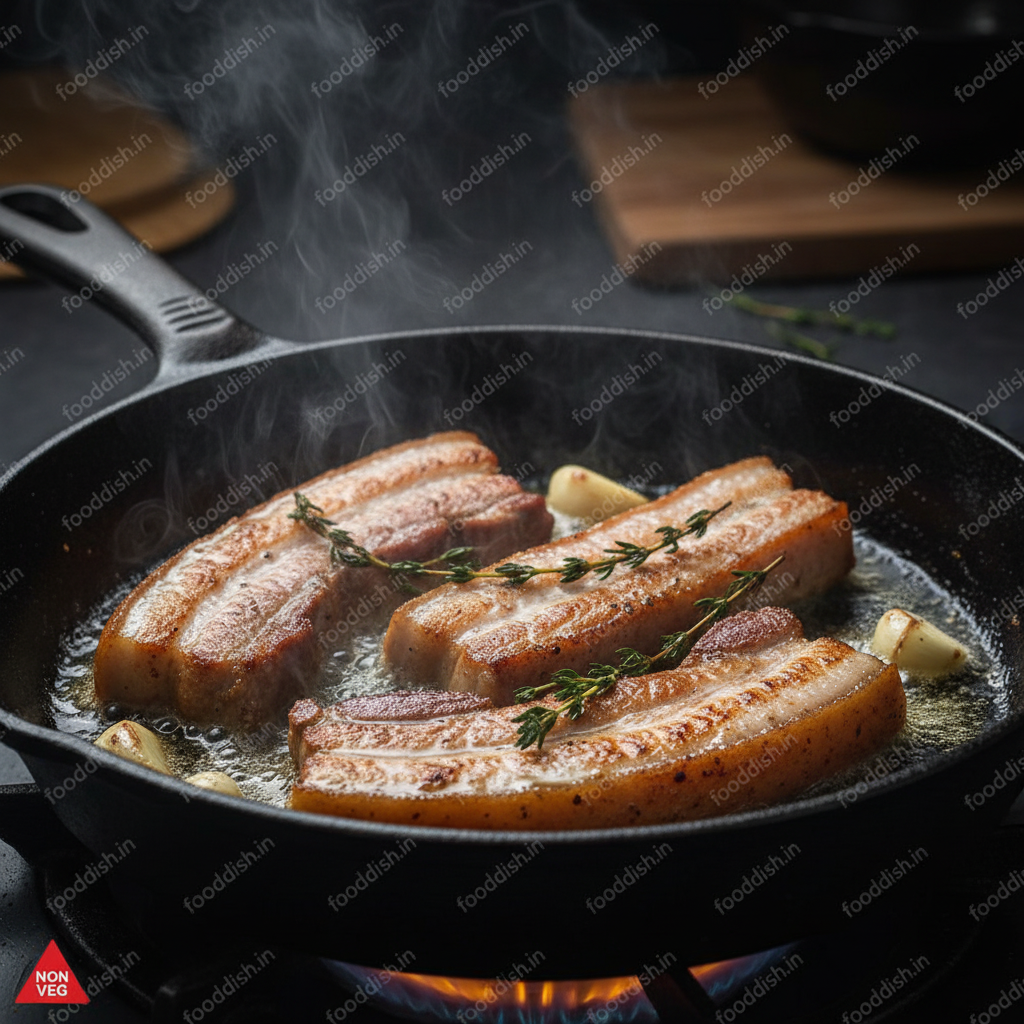 Pork Belly SkinOff - Pan Sizzle
