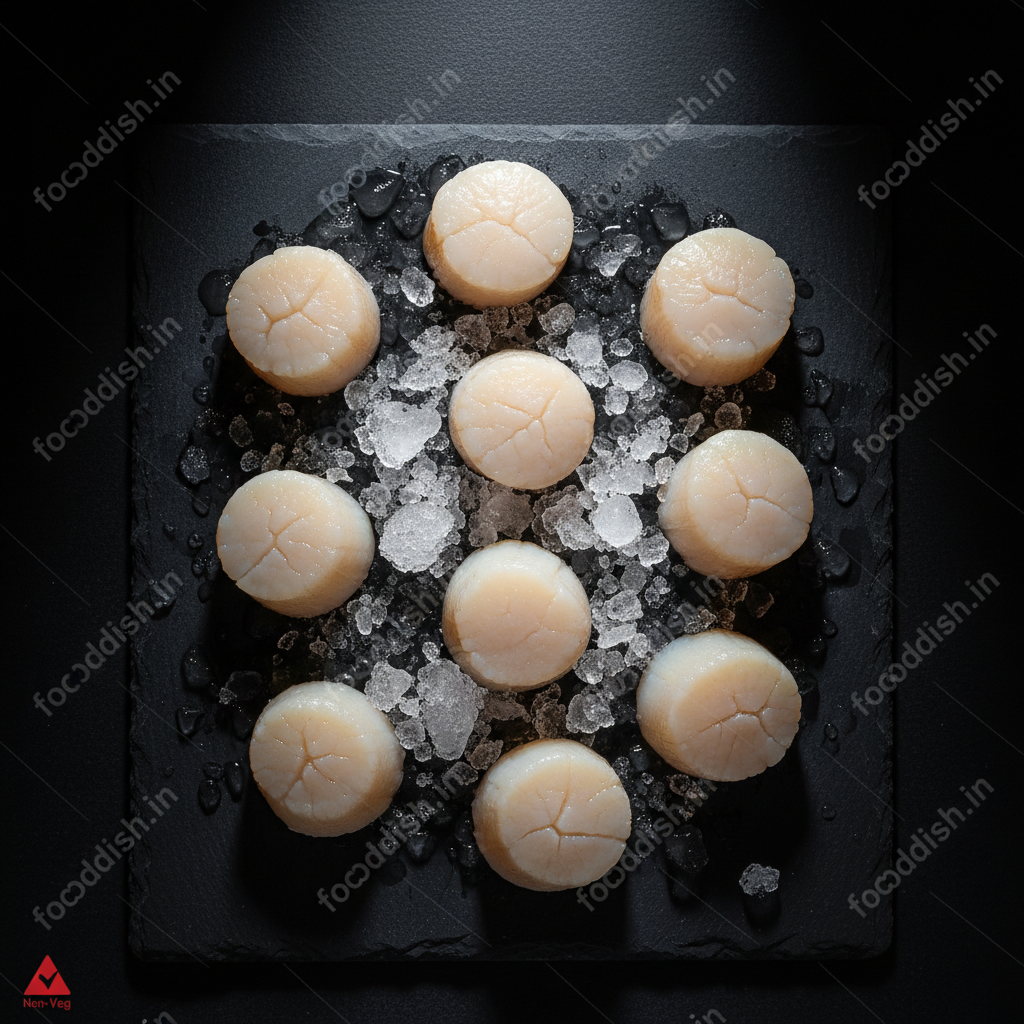Scallops Flat-lay