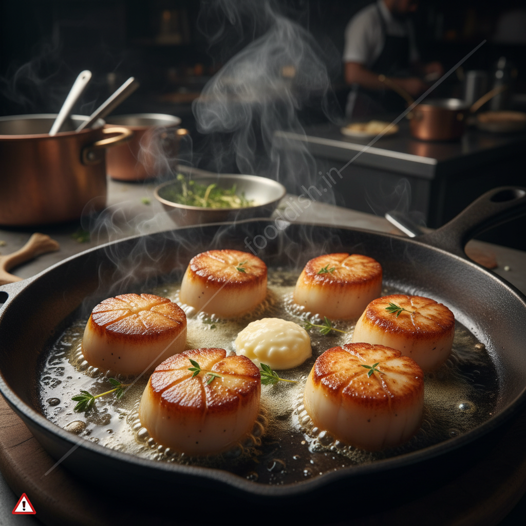 Scallops Pan Seared
