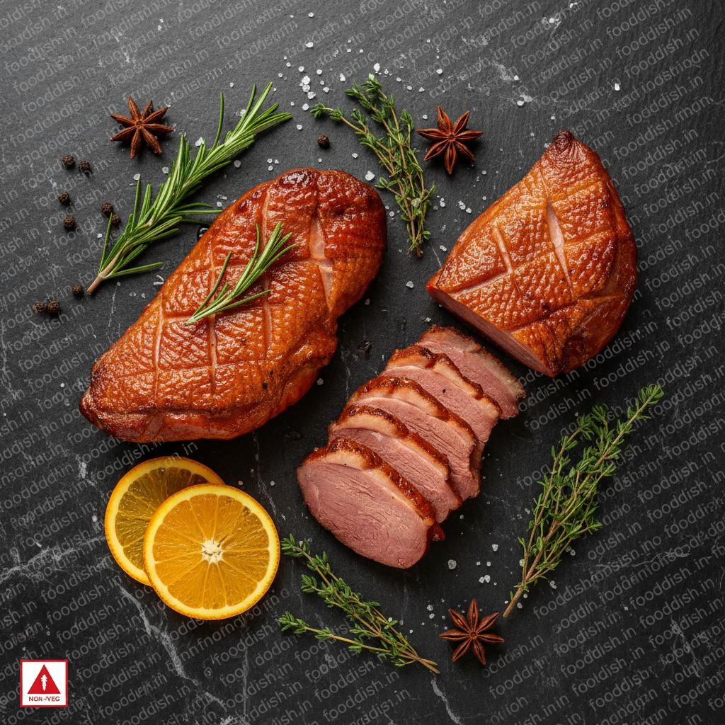 Smoked Duck Flatlay