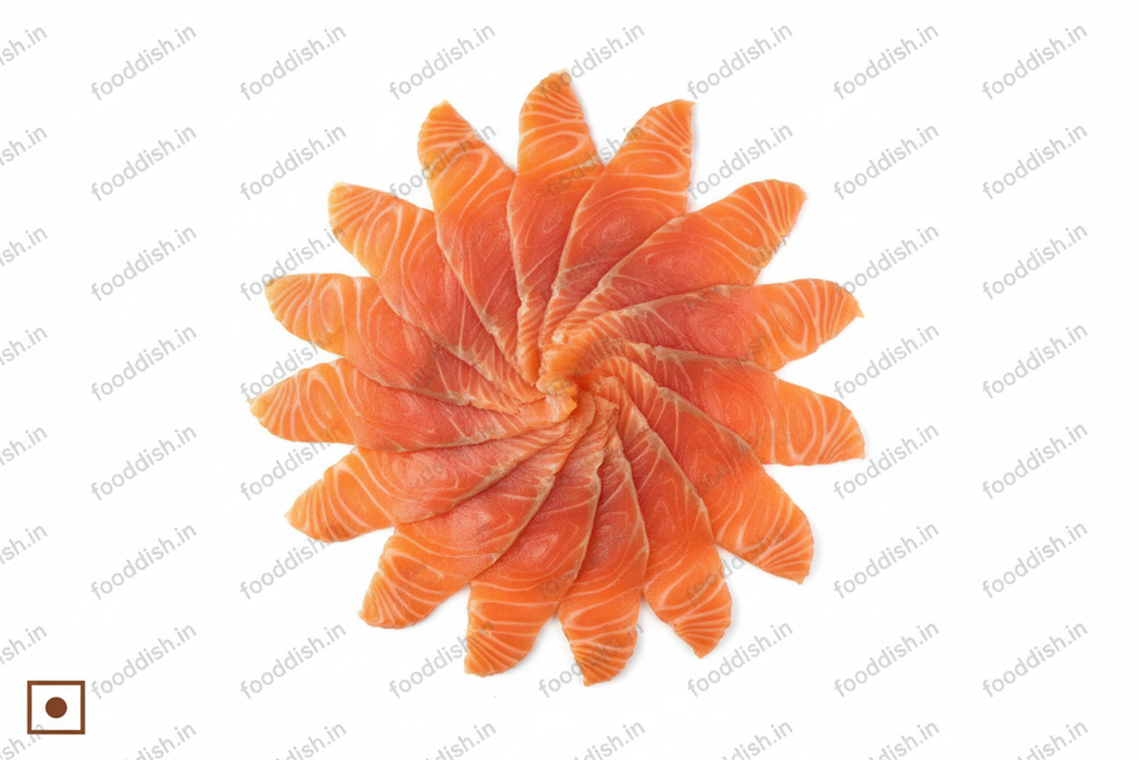 Smoked Salmon - White Flat Lay