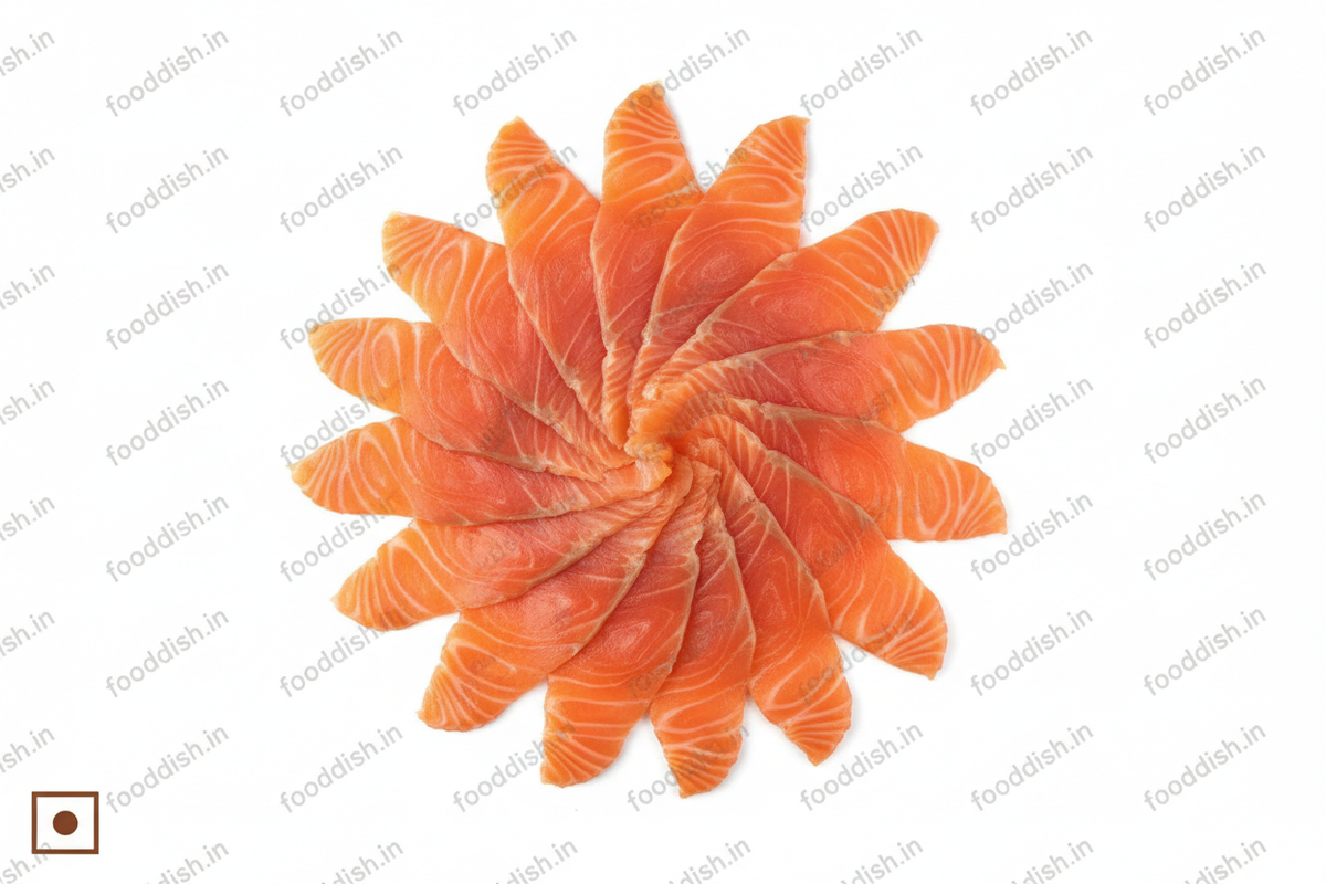 Smoked Salmon - White Flat Lay