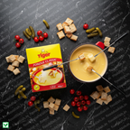 Tiger Fondue Flatlay